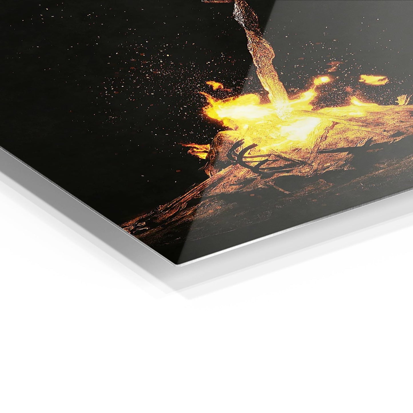 Bonfire metal poster