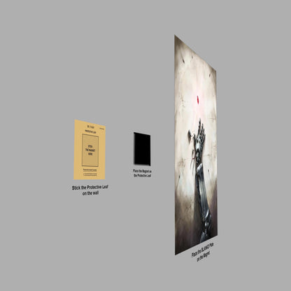 Automail's Grasp metal poster