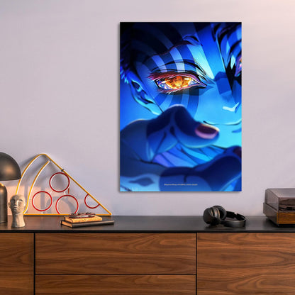 Demon Slayer Infinity Castle metal poster