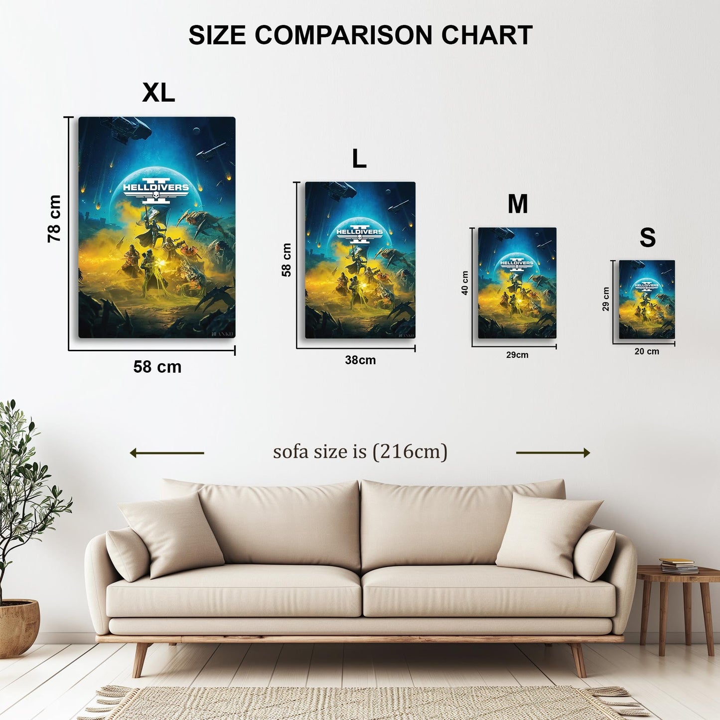 Galactic War Super Earth metal poster