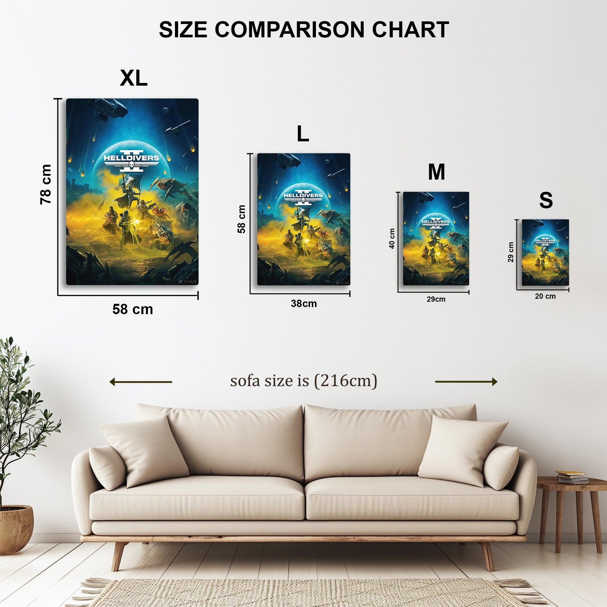 Galactic War Super Earth metal poster
