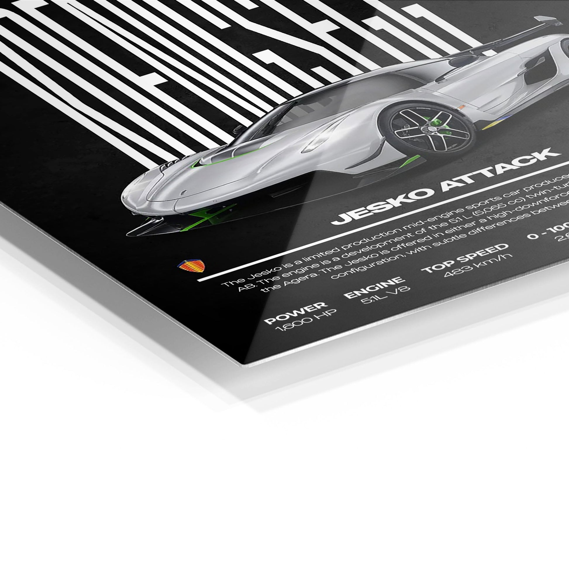 Koenigsegg Jesko Attack