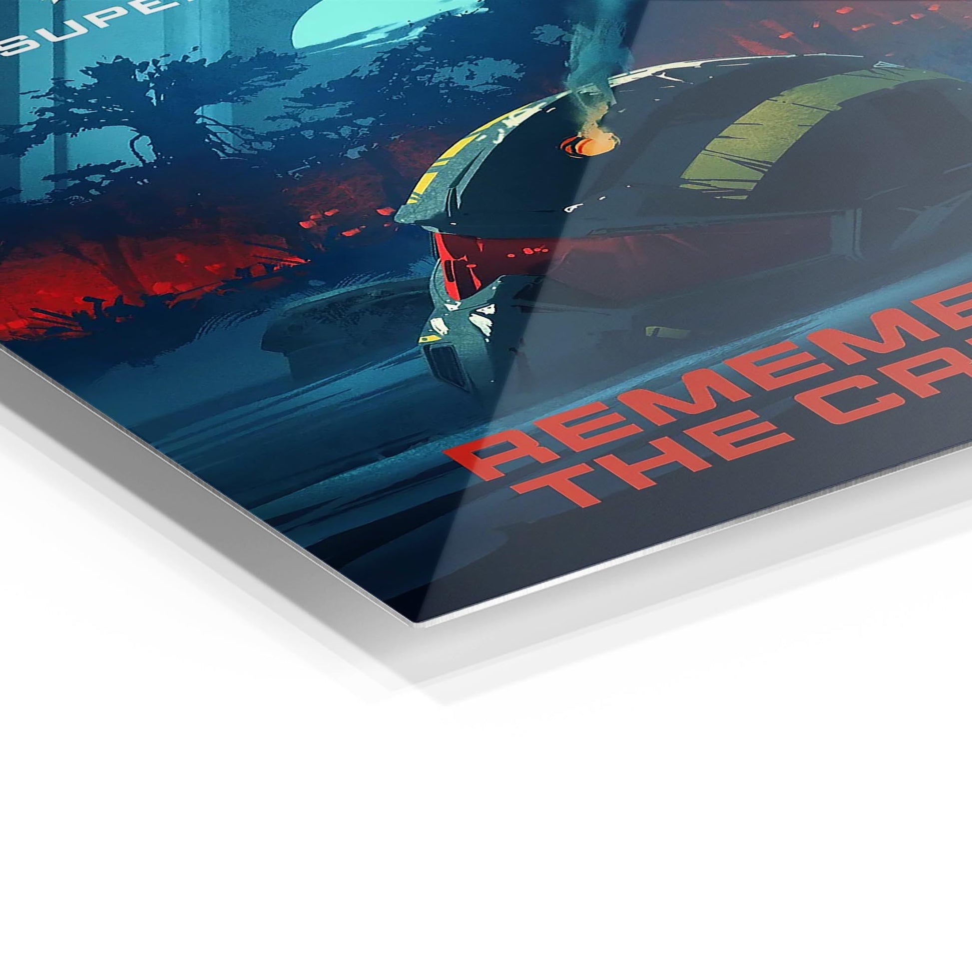 Remember the Creek metal poster