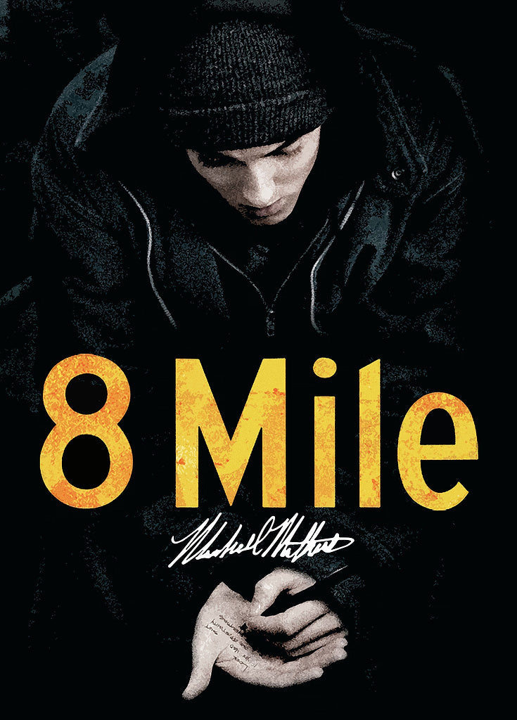8 Mile metal poster artwork