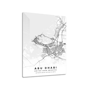 Abu Dhabi City Map