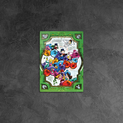 Alec Monopoly Green Frame | Graffiti
