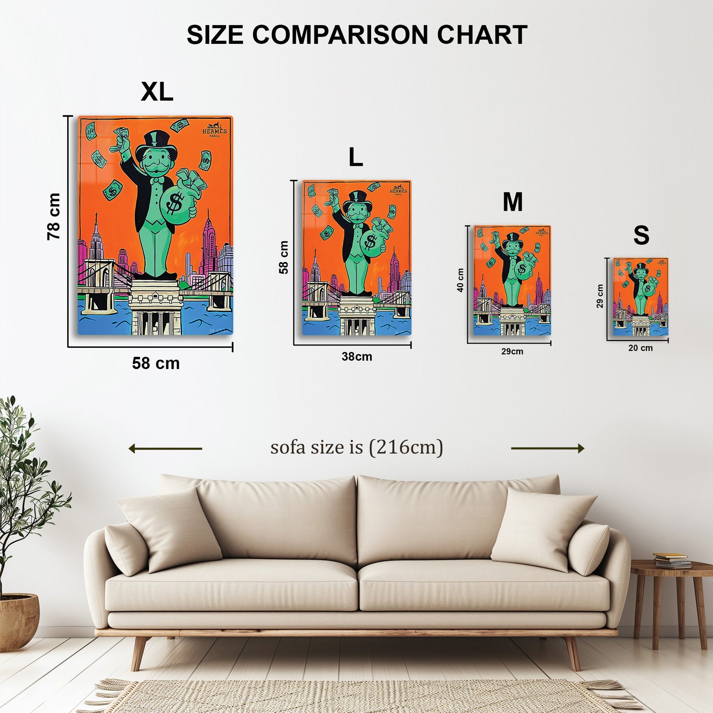 Alec Monopoly Hermes Statue of Liberty