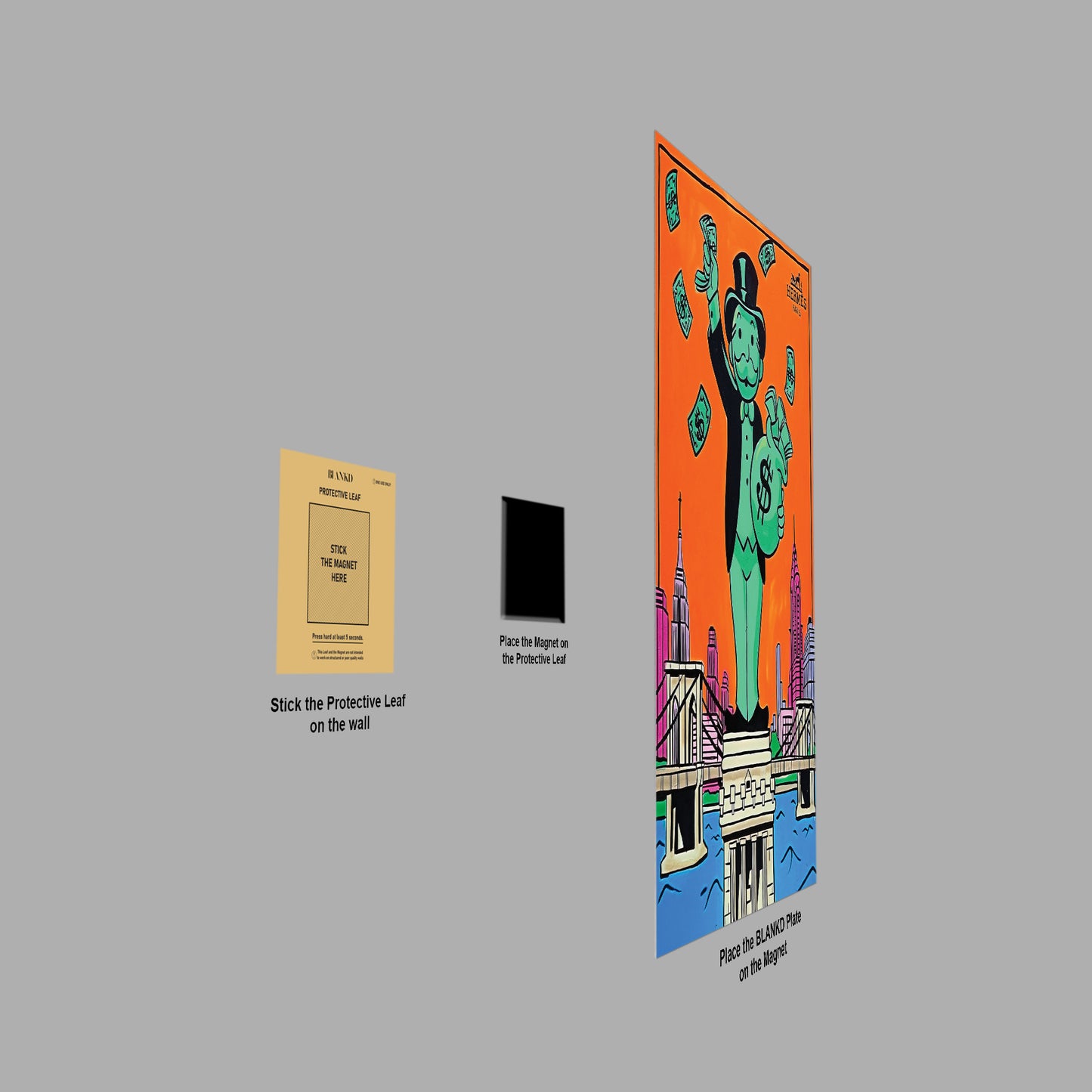 Alec Monopoly Hermes Statue of Liberty