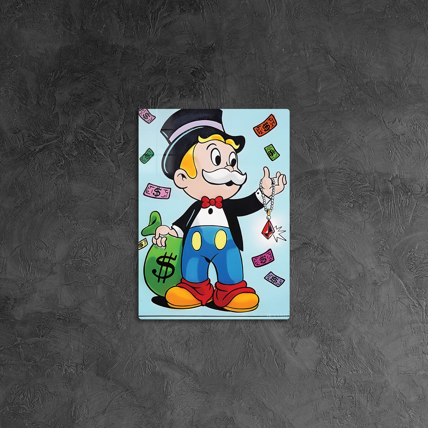 Alec Monopoly Jewel Necklace