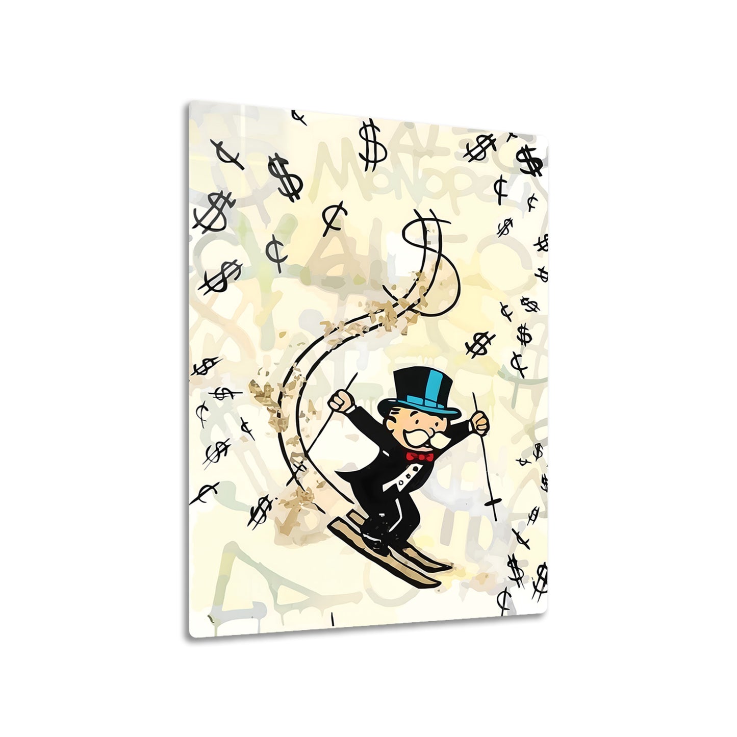 Alec Monopoly Ski Dollar