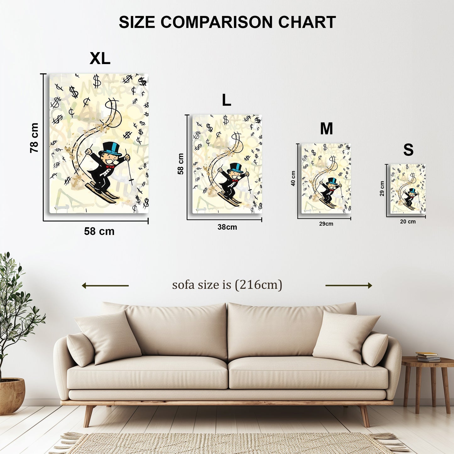 Alec Monopoly Ski Dollar