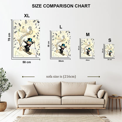 Alec Monopoly Ski Dollar