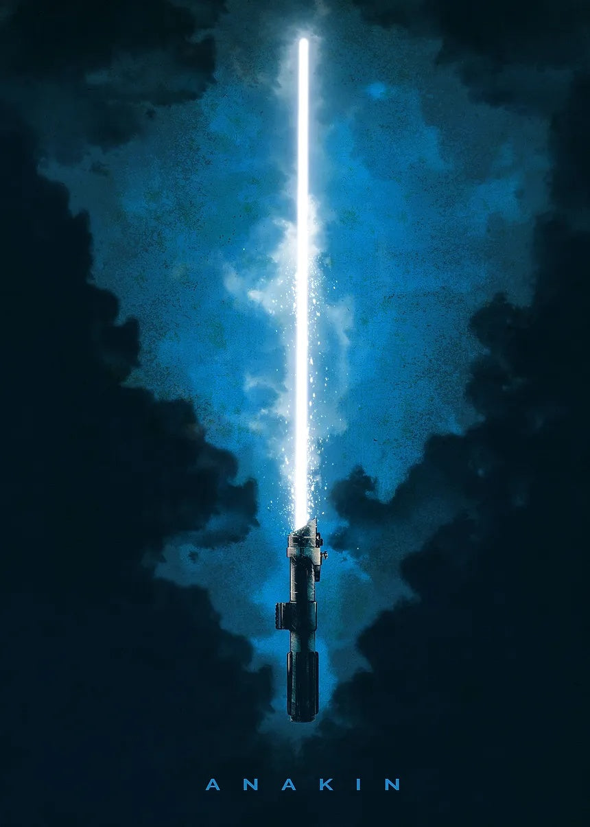 Anakin metal poster artwork