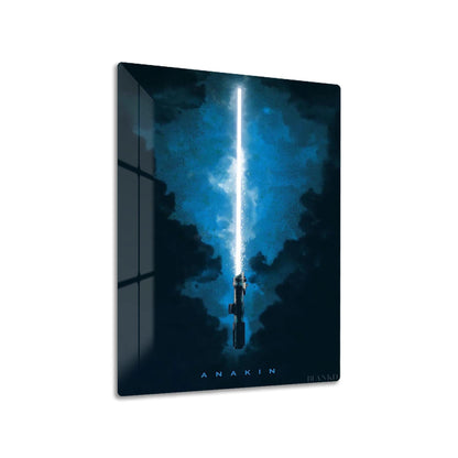 Anakin metal poster