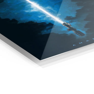 Anakin metal poster