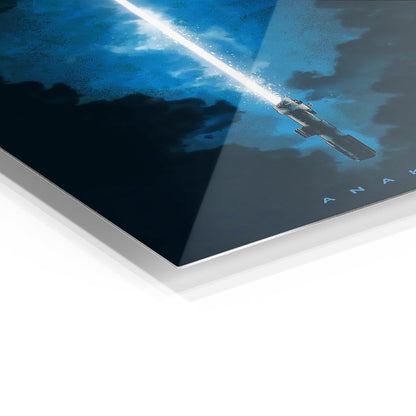 Anakin metal poster