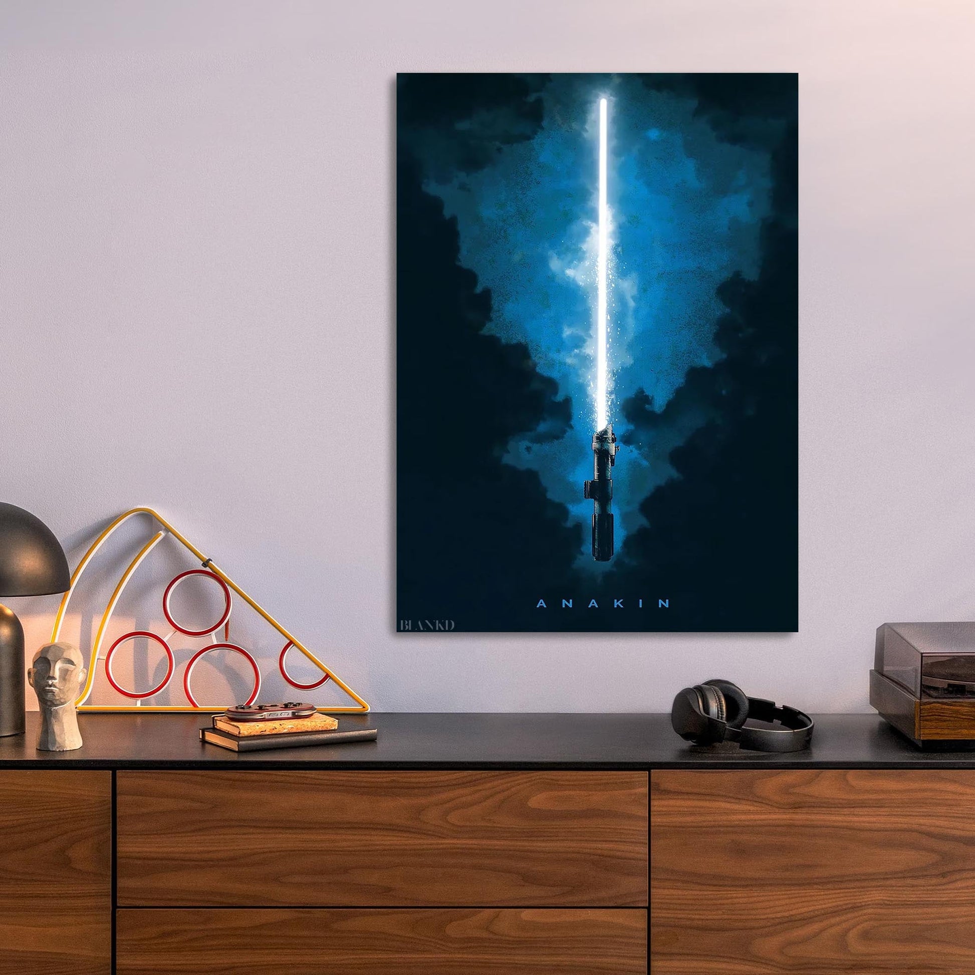 Anakin metal poster