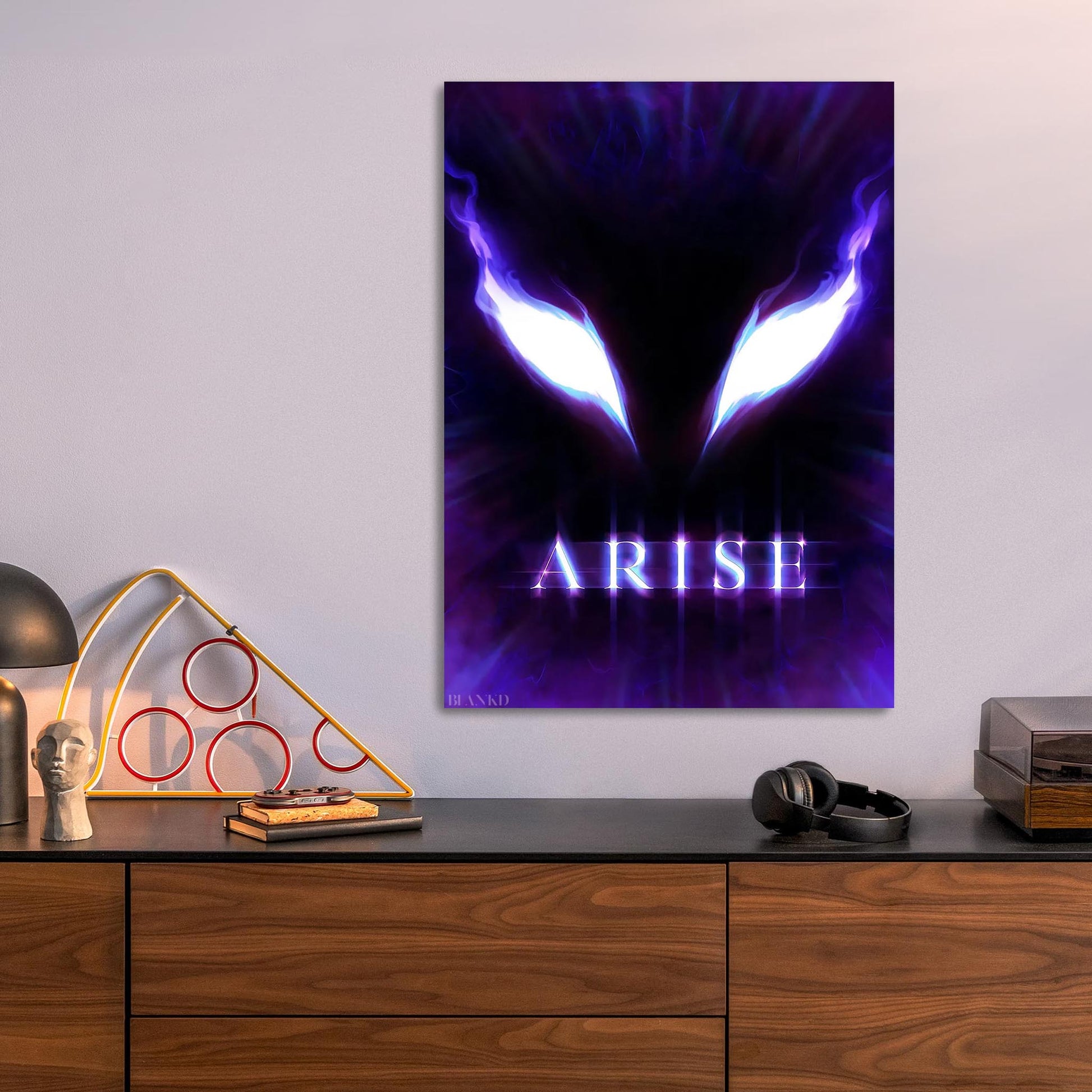 Arise Eyes of The Abyss metal poster