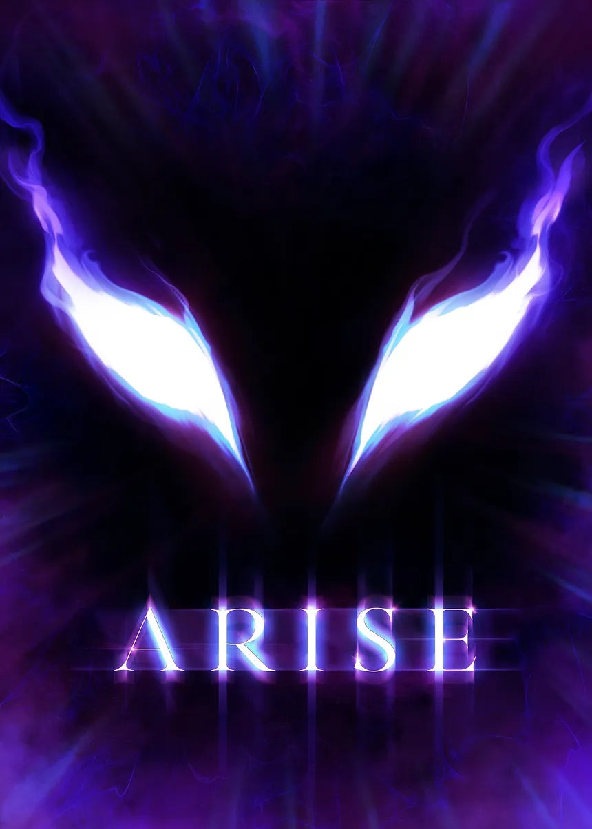 Arise Eyes of The Abyss metal wall art