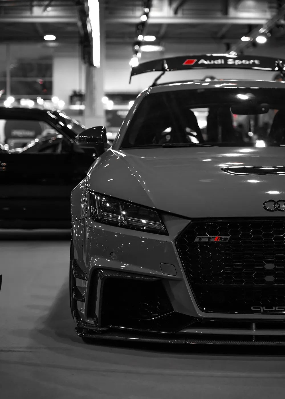 Audi TT RS metal poster artwork