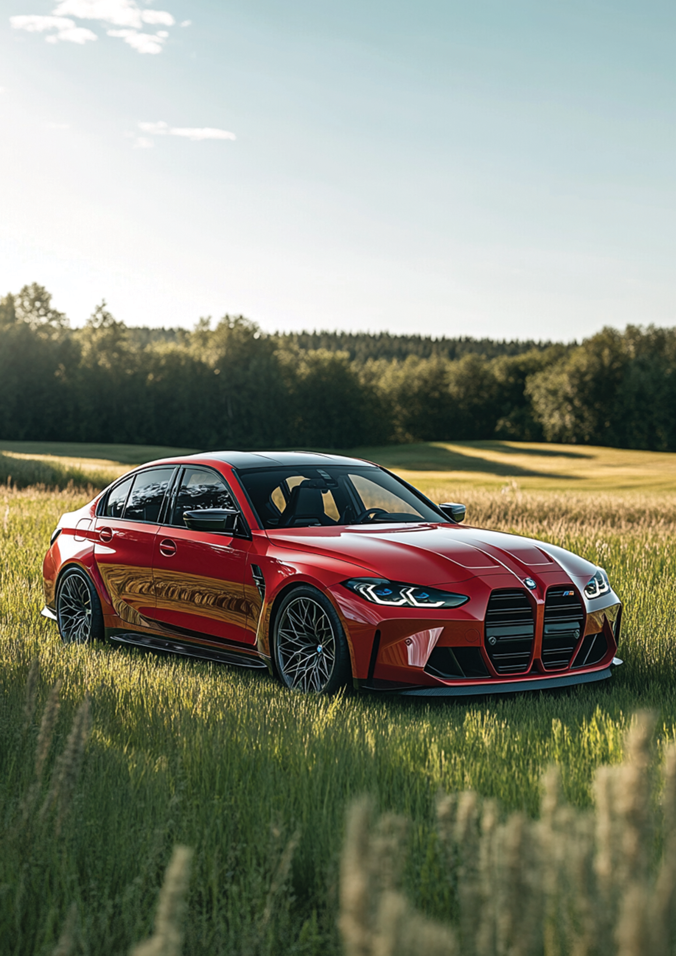 BMW M3 metal poster artwork