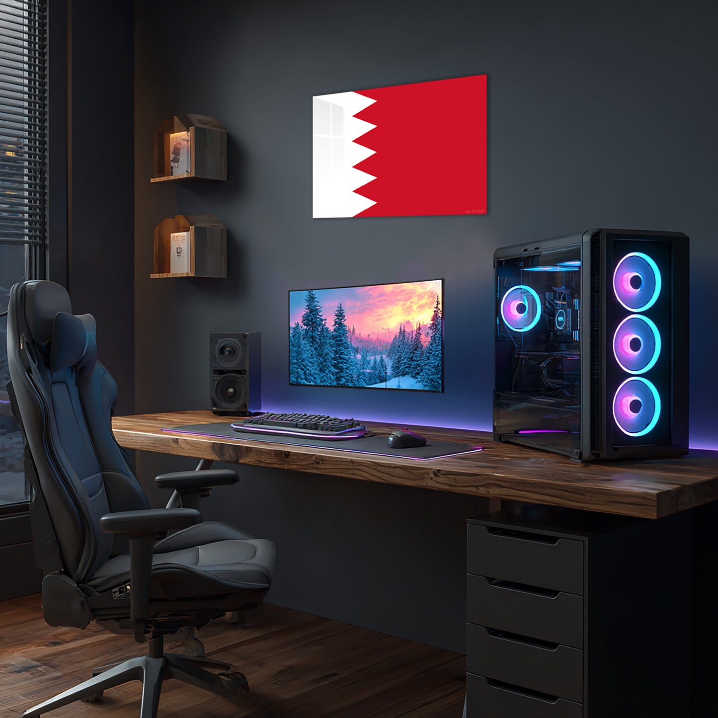 Bahrain Flag