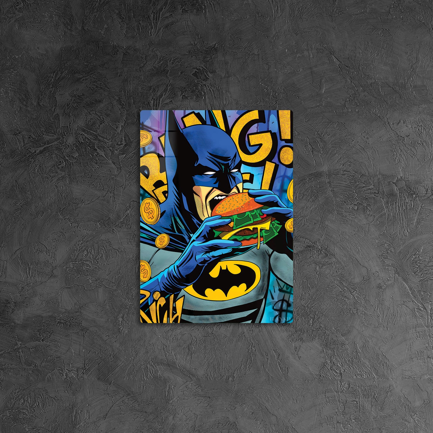 Batman Eating Burger