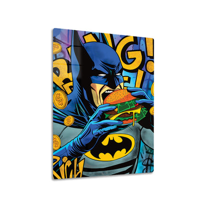 Batman Eating Burger