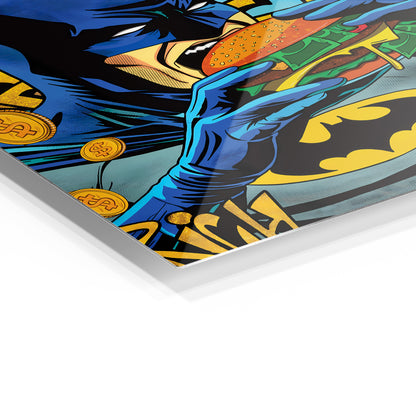 Batman Eating Burger