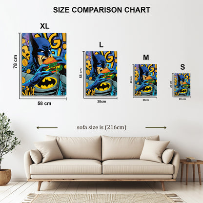 Batman Eating Burger