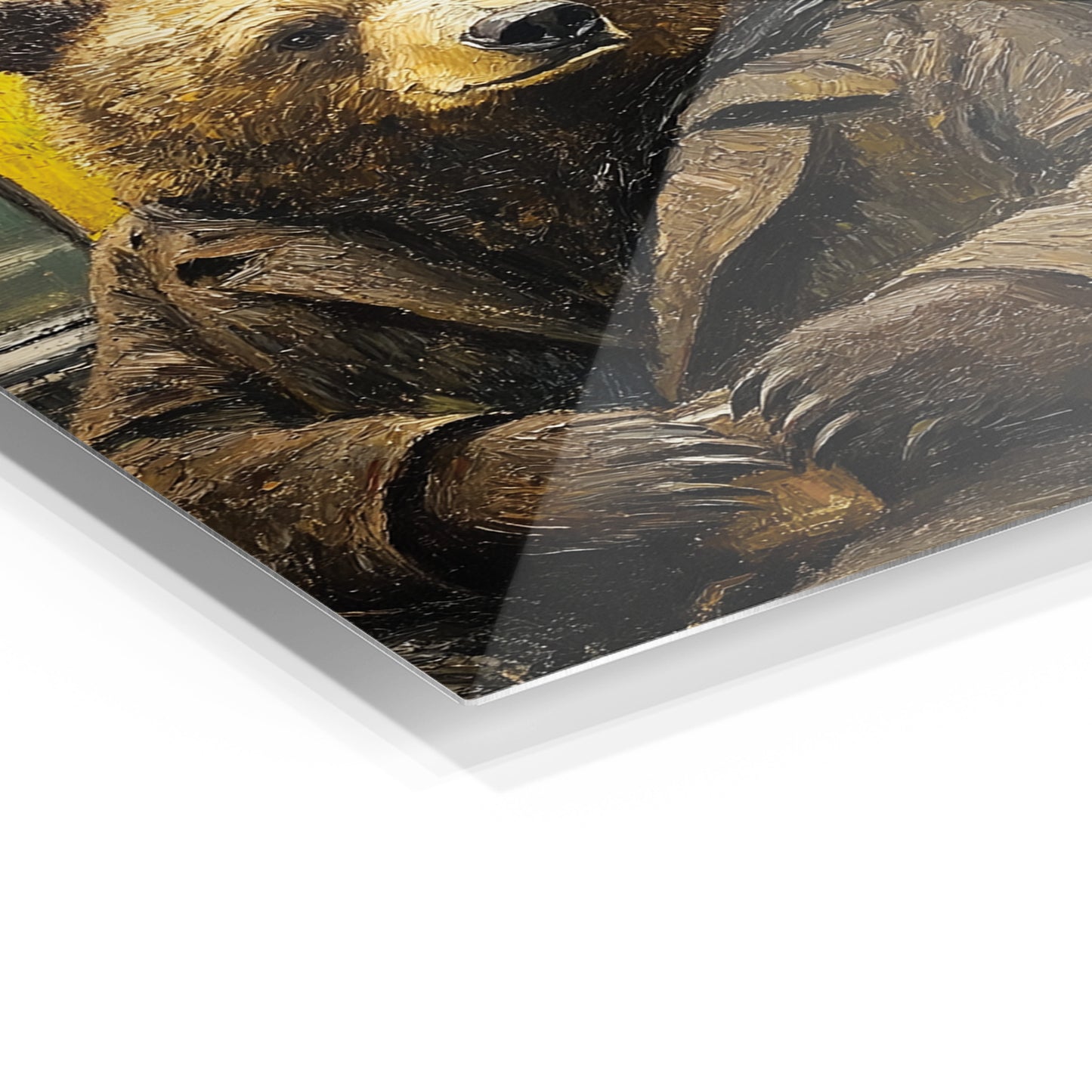 Bear Riding Subway 2