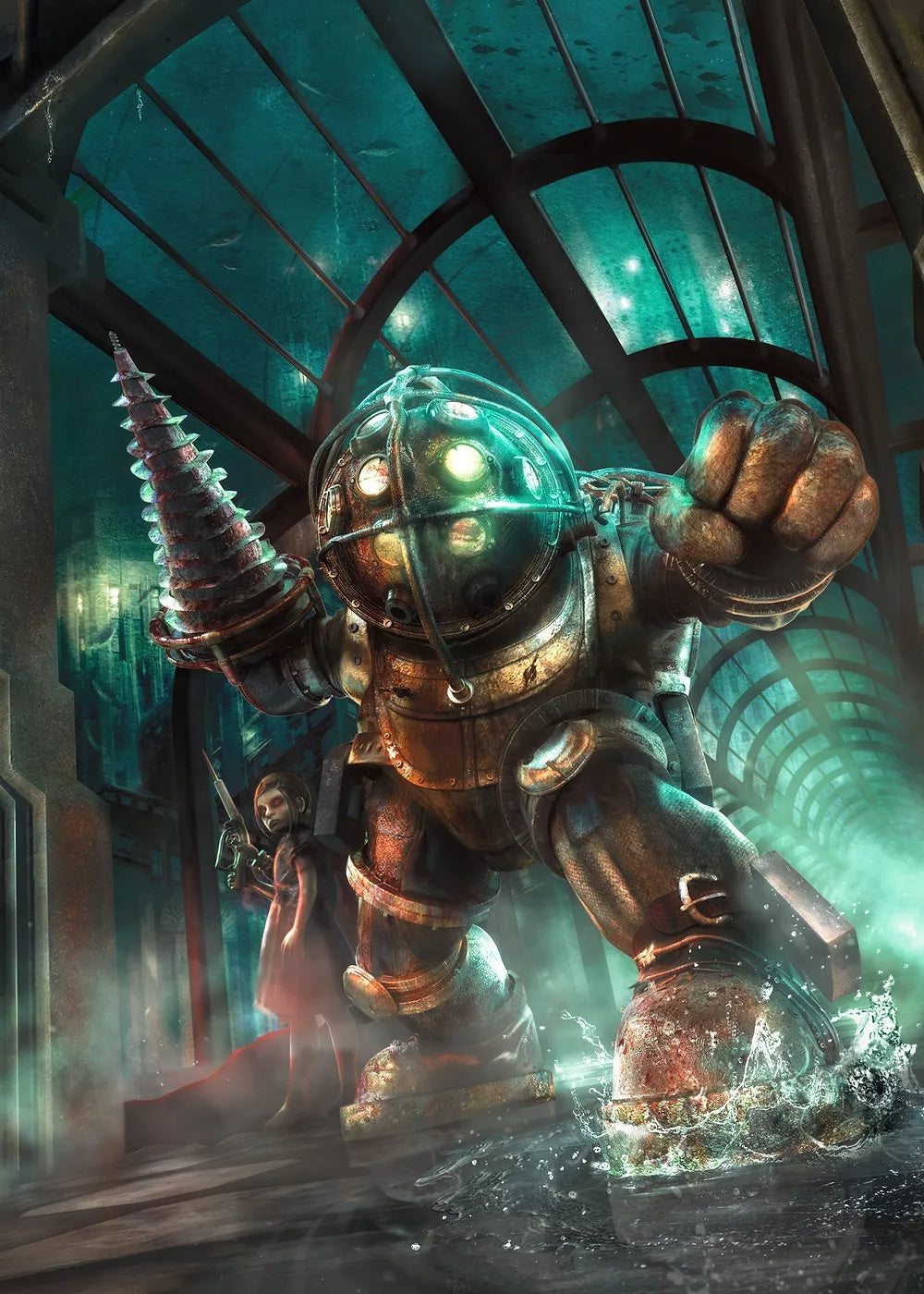 Big Daddy metal poster artwork