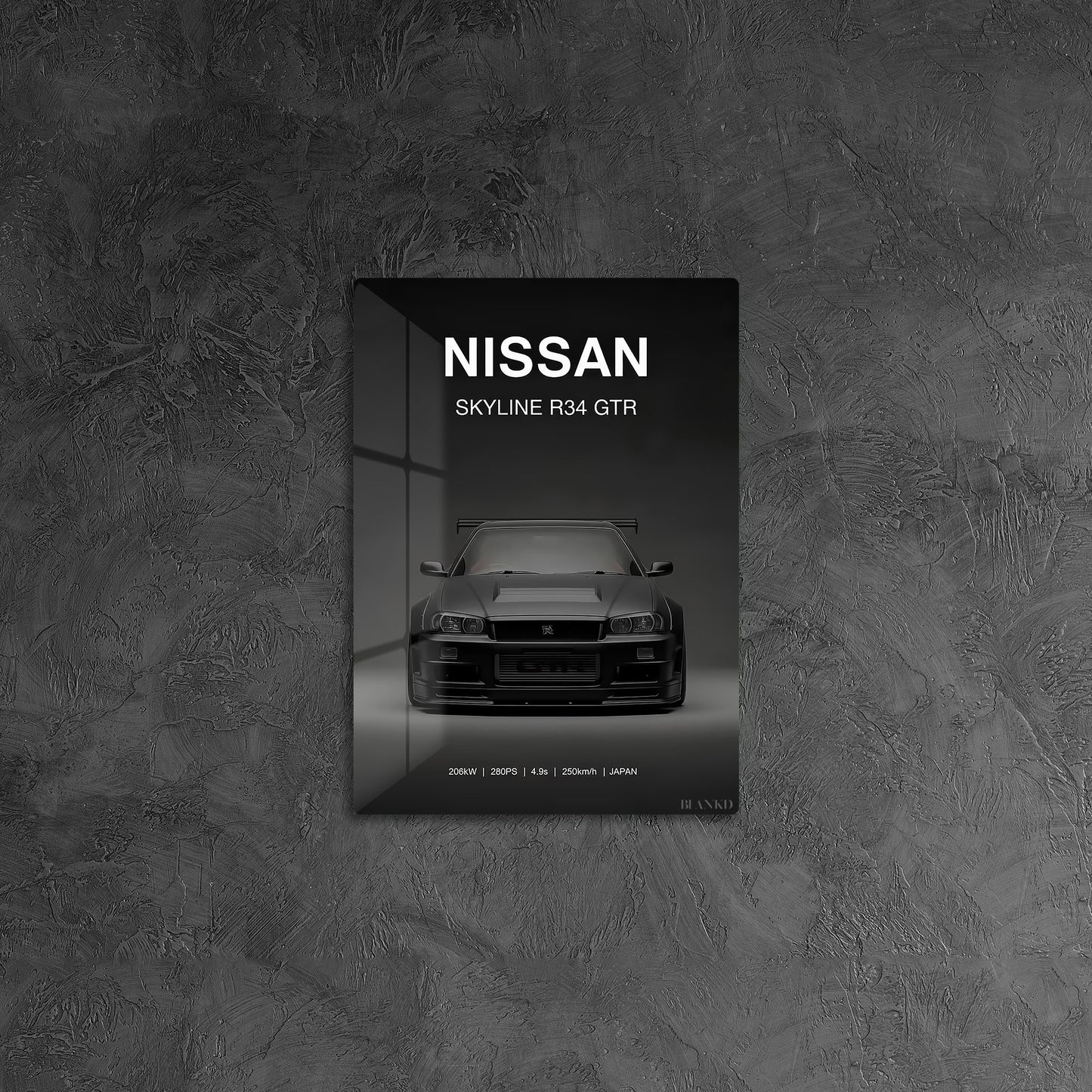 Black Nissan Skyline