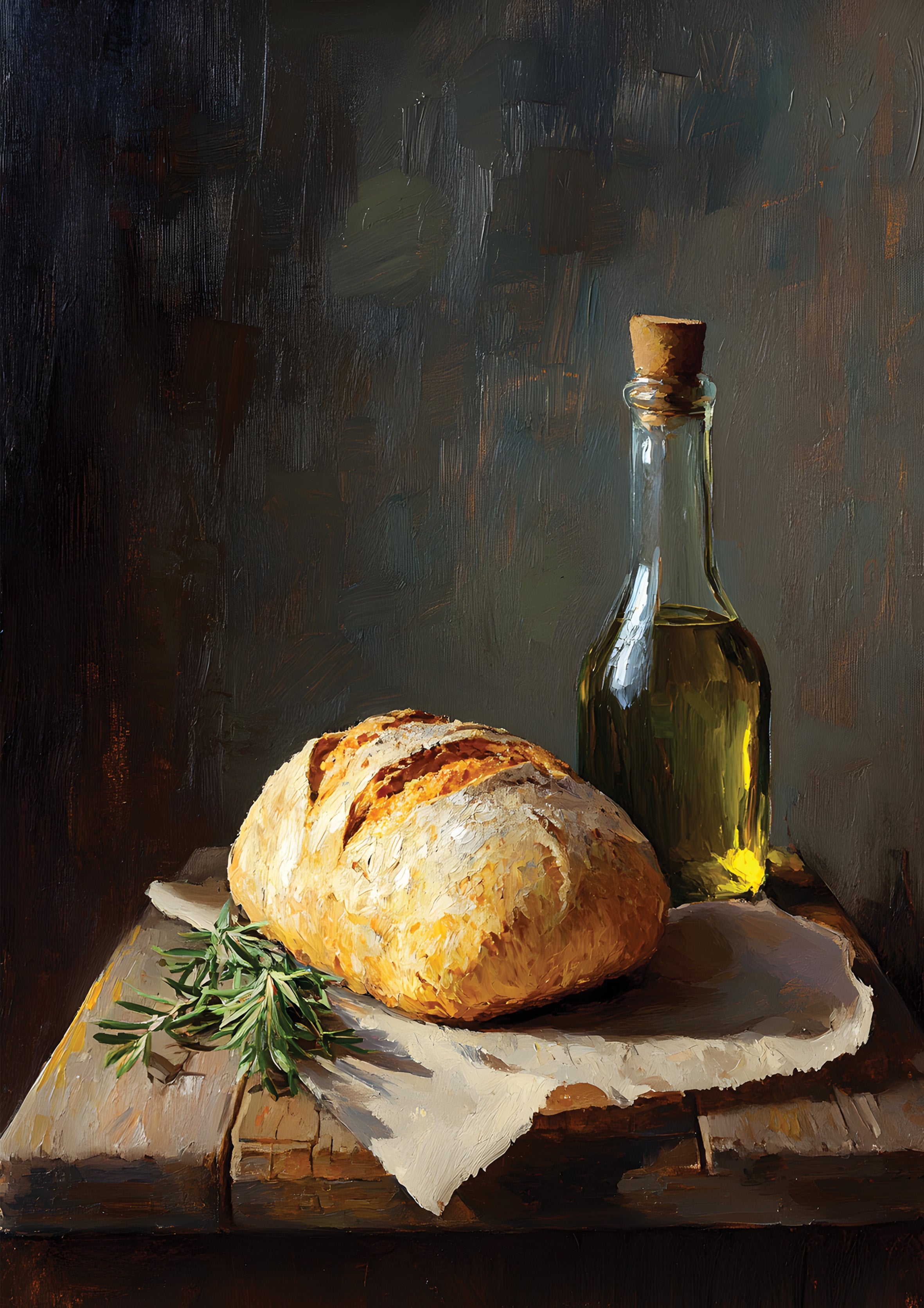 Bread & Oil metal poster artwork