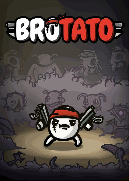 Brotato metal poster artwork