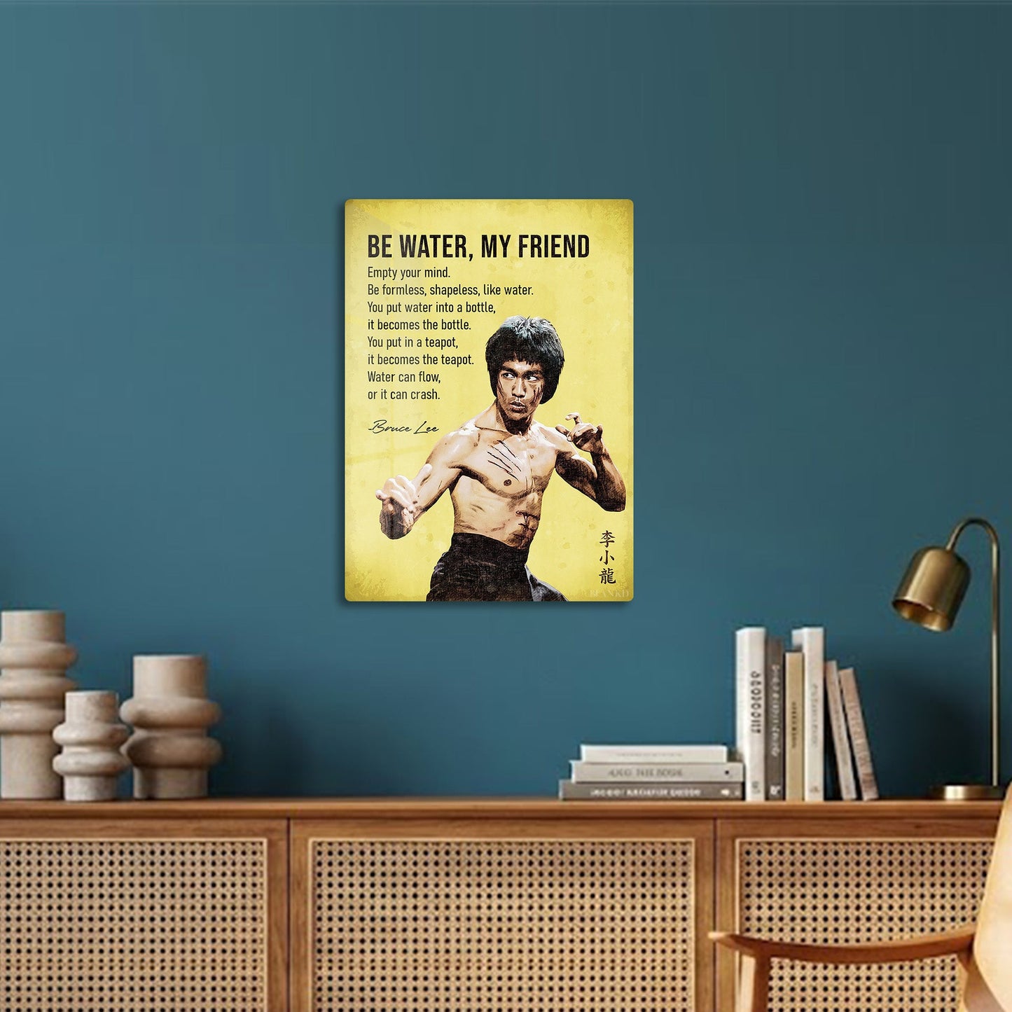 Bruce Lee Be Water