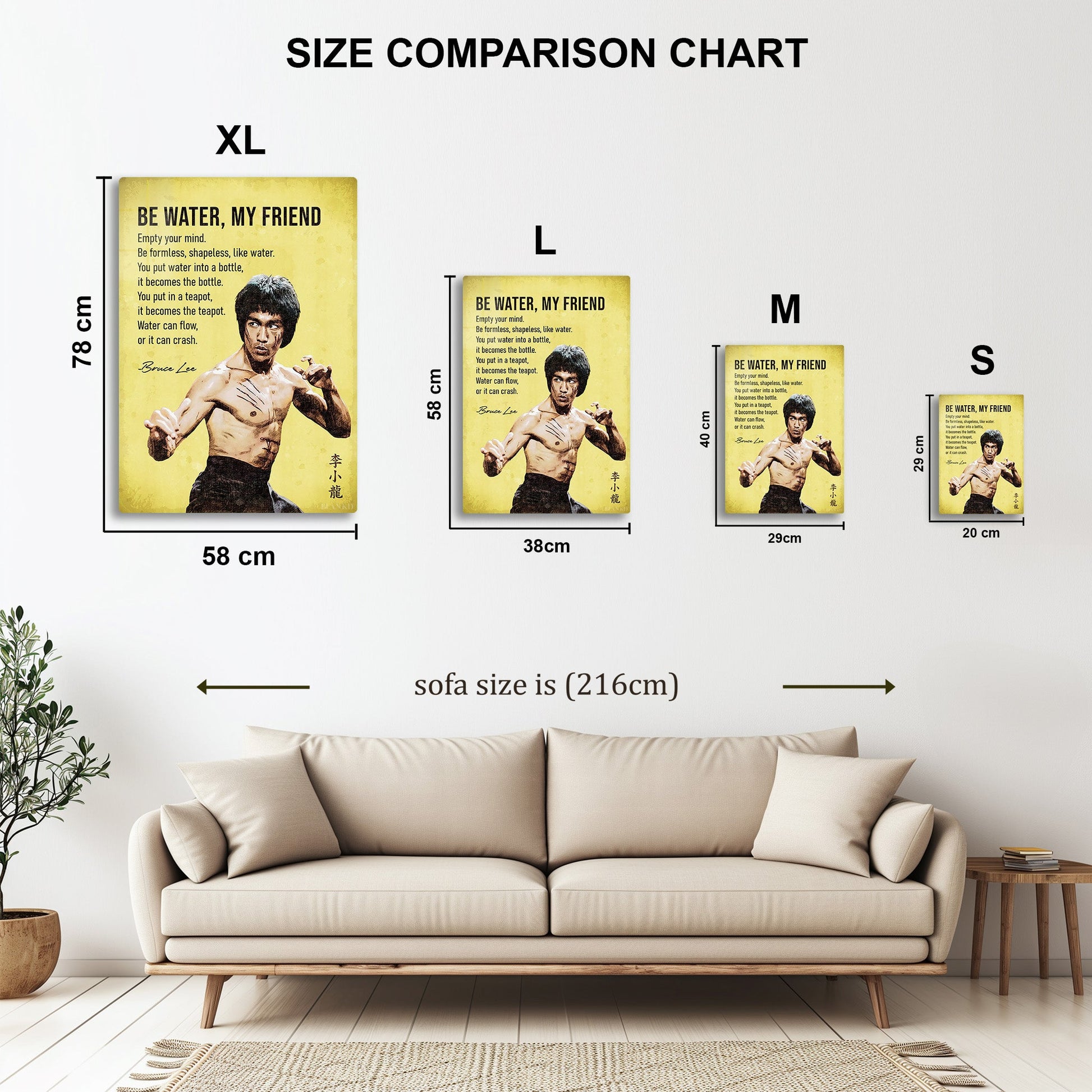 Bruce Lee Be Water