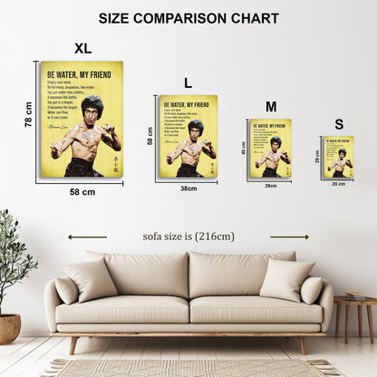 Bruce Lee Be Water