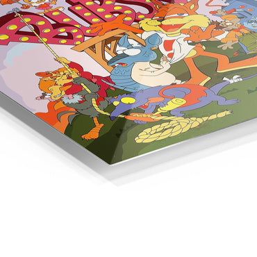 Bubsy metal poster