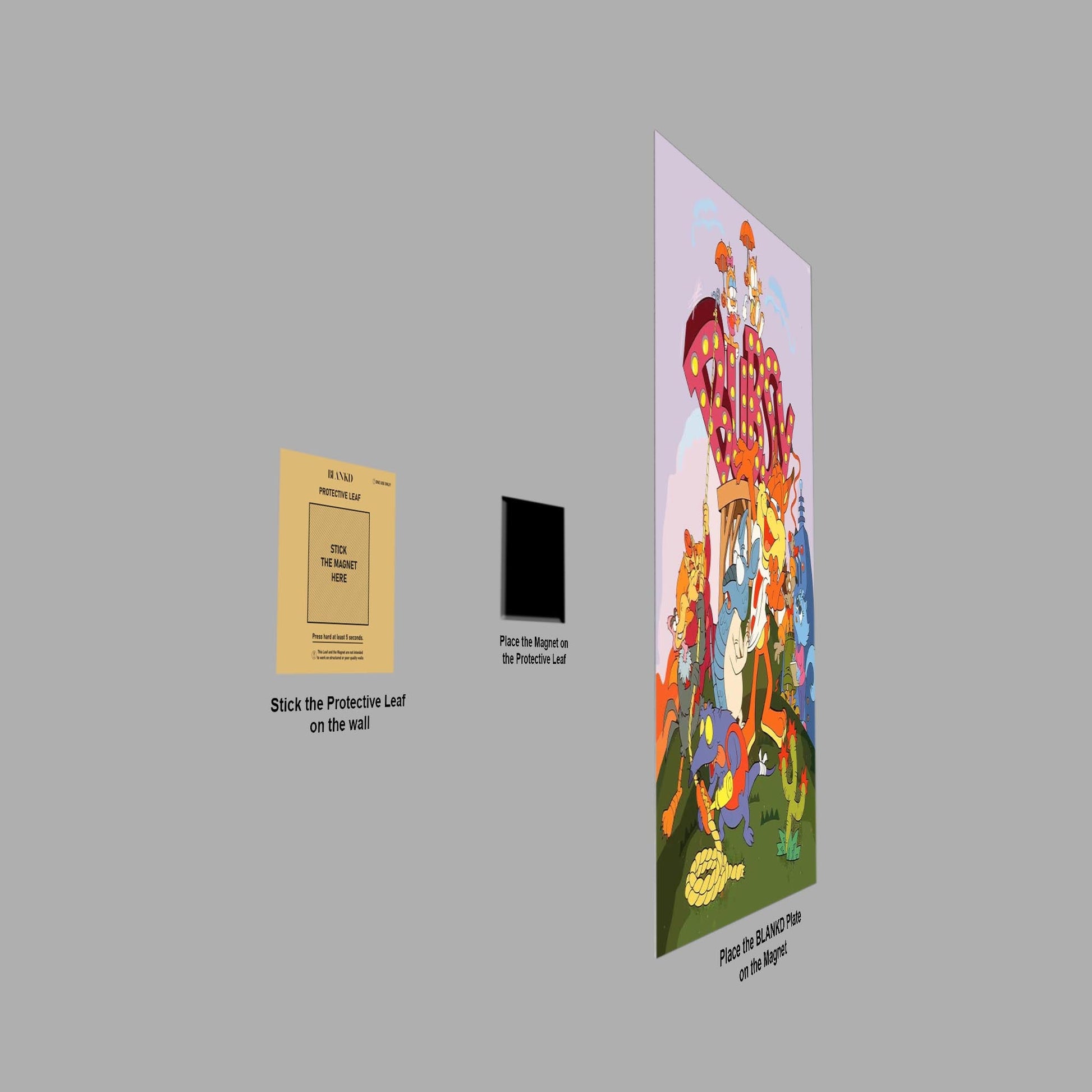 Bubsy metal poster