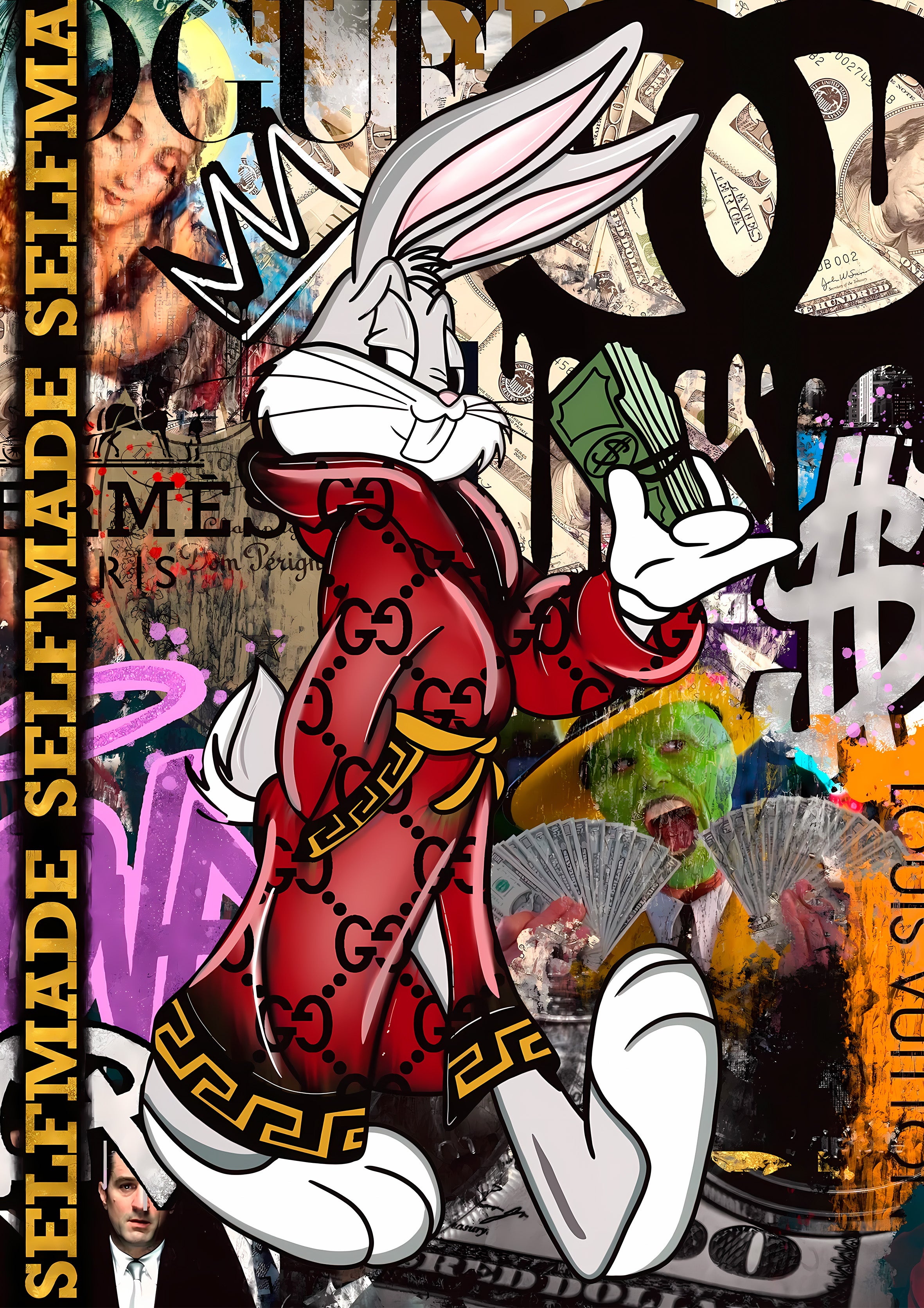 Buggs & Bills metal poster artwork
