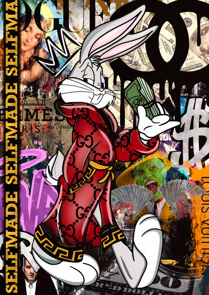 Buggs & Bills metal poster artwork