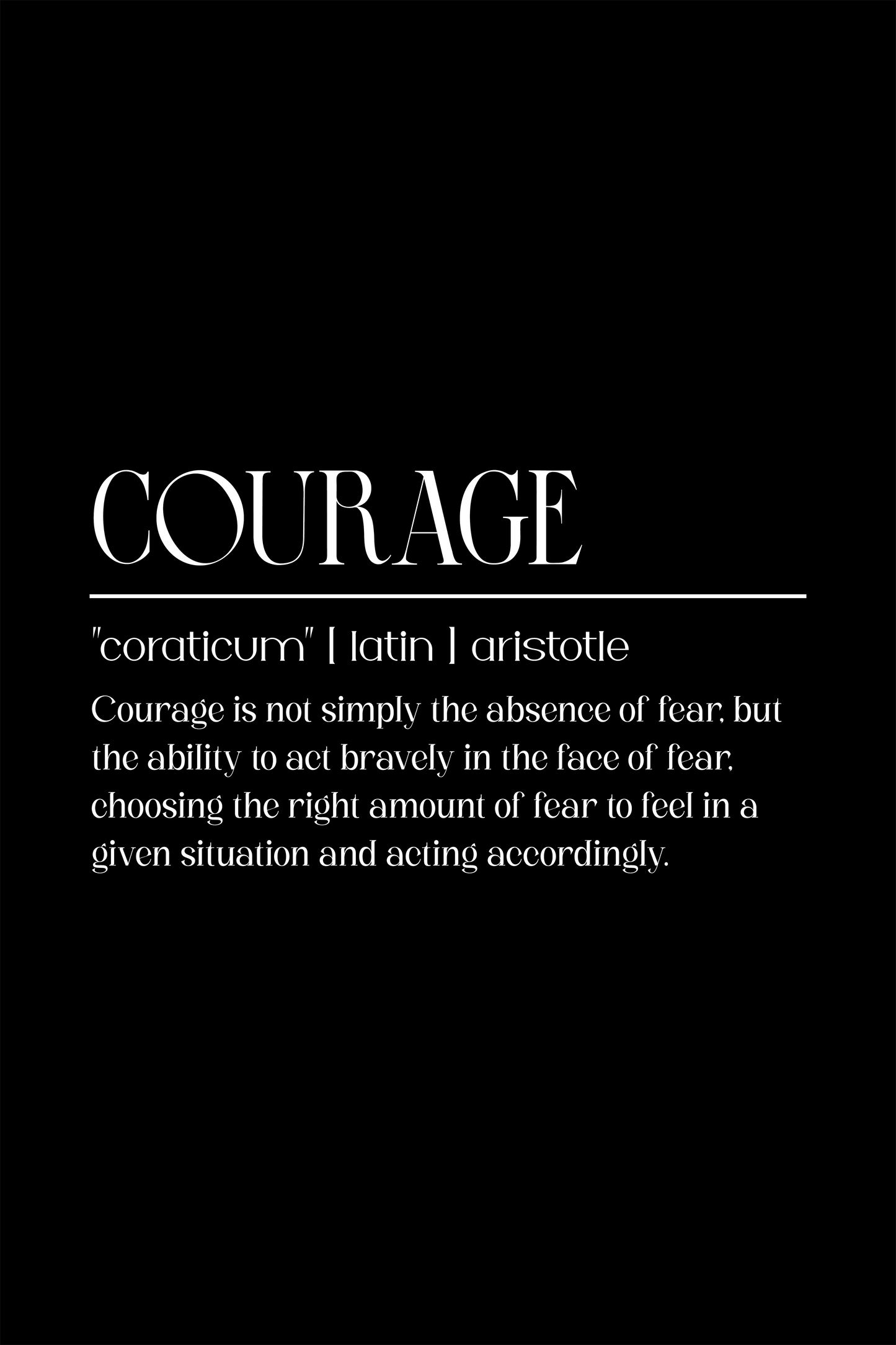 Courage 2 metal poster artwork