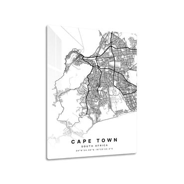 Cape Town South Africa City Map