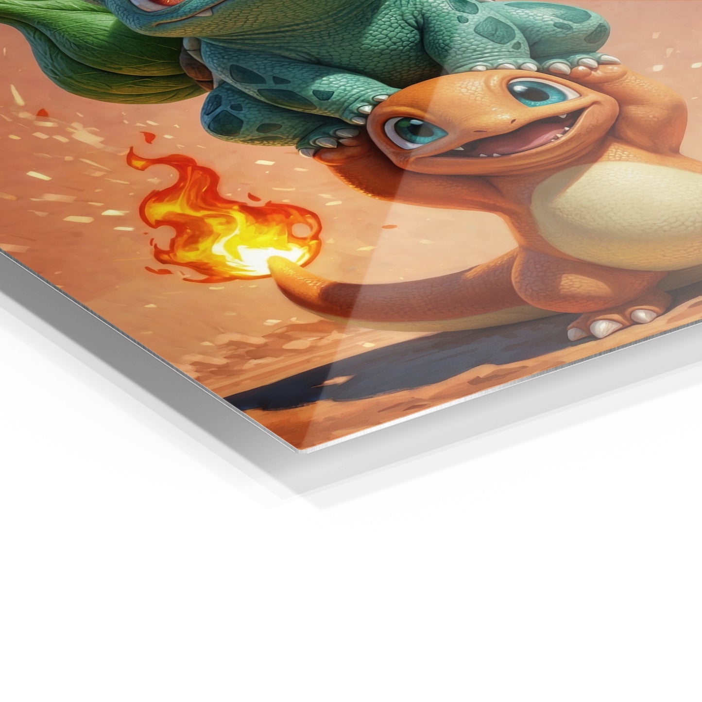 Charmander & Bulbasaur 3D