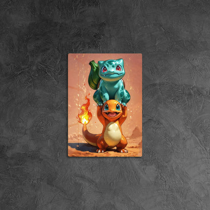 Charmander & Bulbasaur