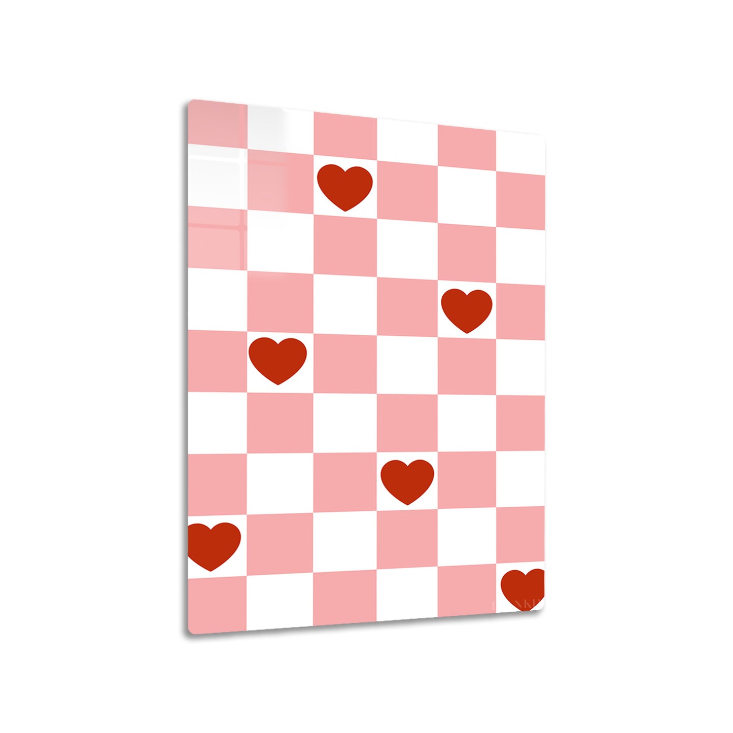 Checkerboard Hearts