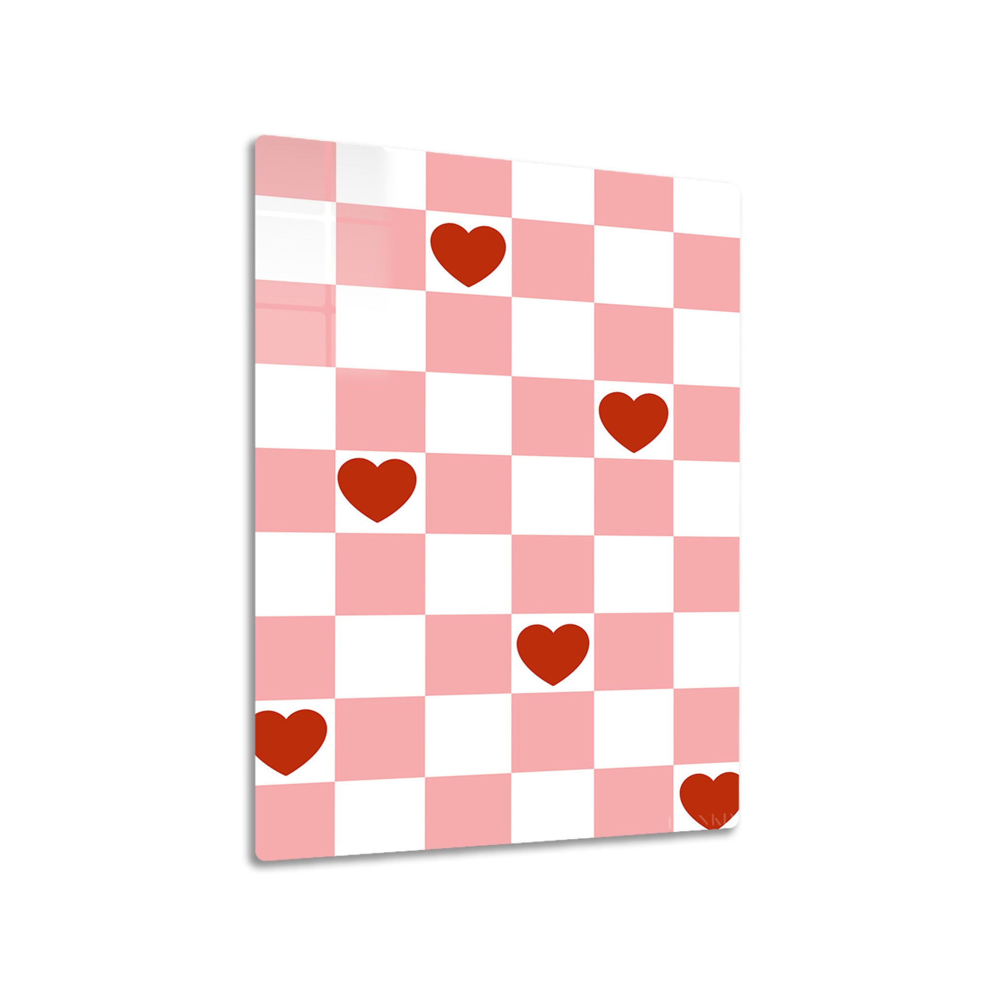 Checkerboard Hearts