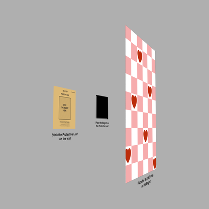 Checkerboard Hearts