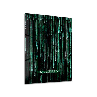 Code Logo metal poster